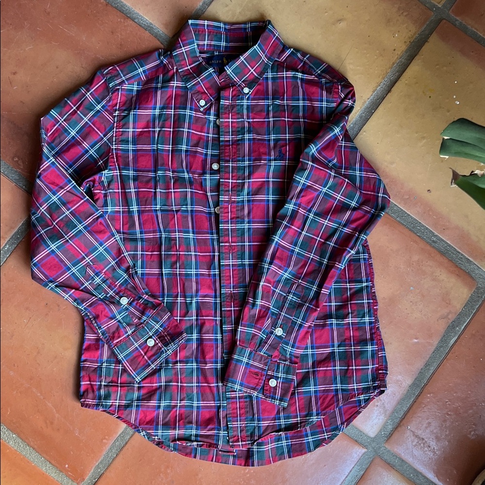 Ralph Lauren Multicolor Plaid Shirt